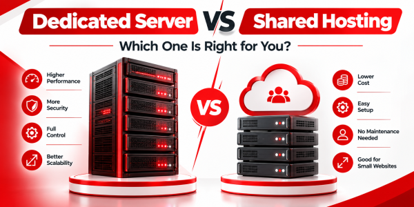 Dedicated Server vs Shared Hosting